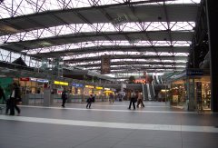 Abfertigungshalle Flughafen Dresden