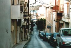Gasse in Agios Nikolaos
