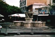 Eines der bekanntesten Wahrzeichen von Iraklion: Der Morosini-Brunnen