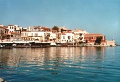 Der venezianische Hafen von Chania